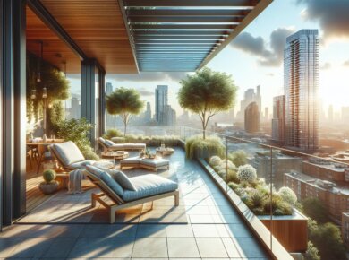 Taras w bloku – miejska oaza relaksu