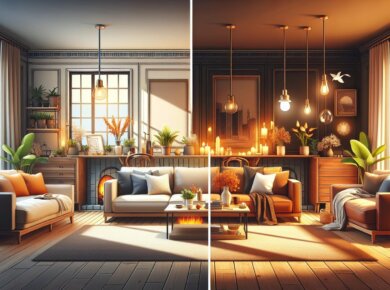 Przytulny salon – proste sposoby na metamorfozę