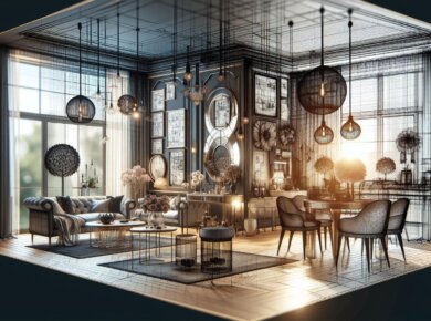 Projekt wnętrz 2024 – realne koszty